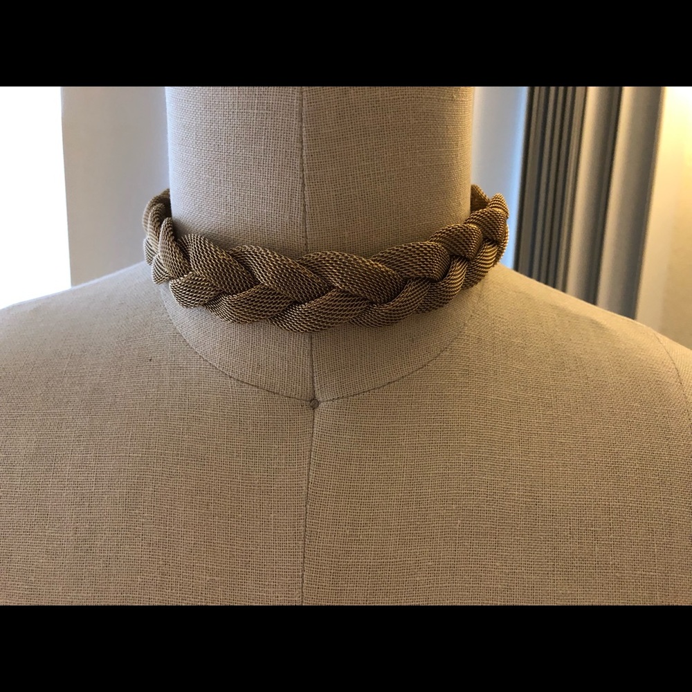 Braided Chocker Gold ⚱️RARE - Picture 4 of 5